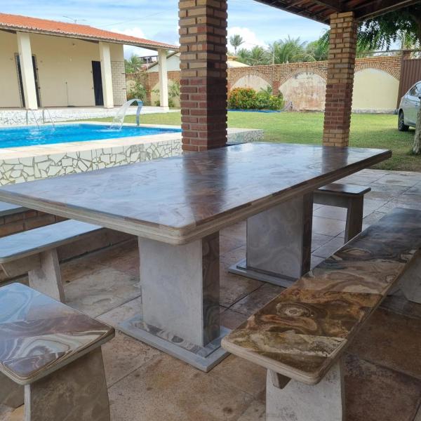 Casa Mar e Sol, Villa de plage marina do Morro Branco avec Piscine - Foto 2