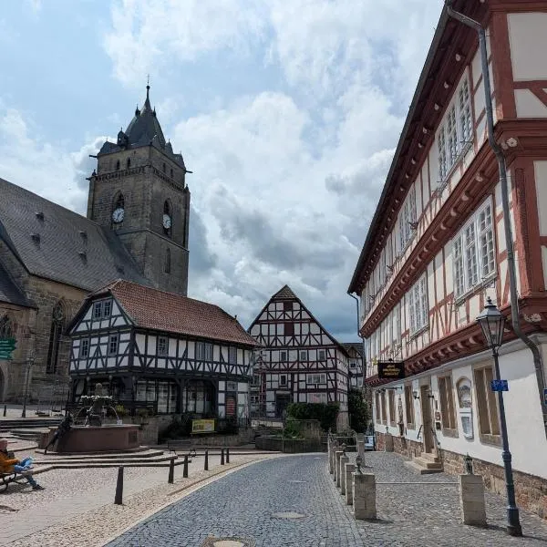 Altes Rathaus Kassel-Wolfhagen, hotel in Wolfhagen