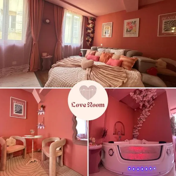 LE LOVE-ROOM, Jacuzzi, Hyper-centre, hotel in Mâcon