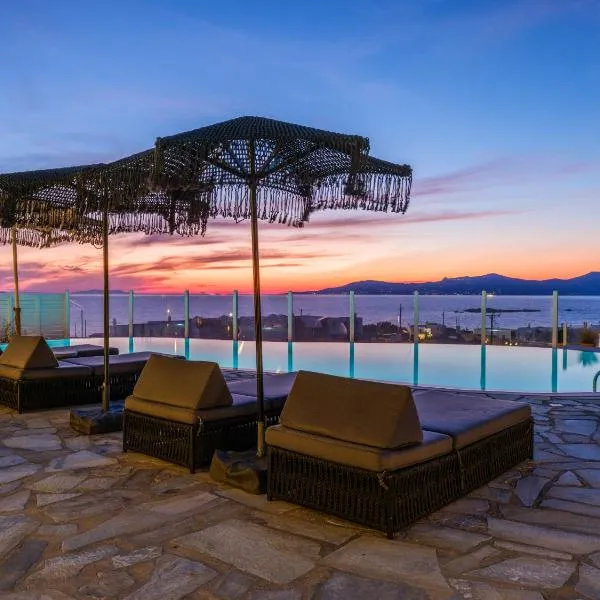 Cosset Villa Mykonos with Pool, Sea View & Sunset - by ONE VILLAS, Hotel in Ornos