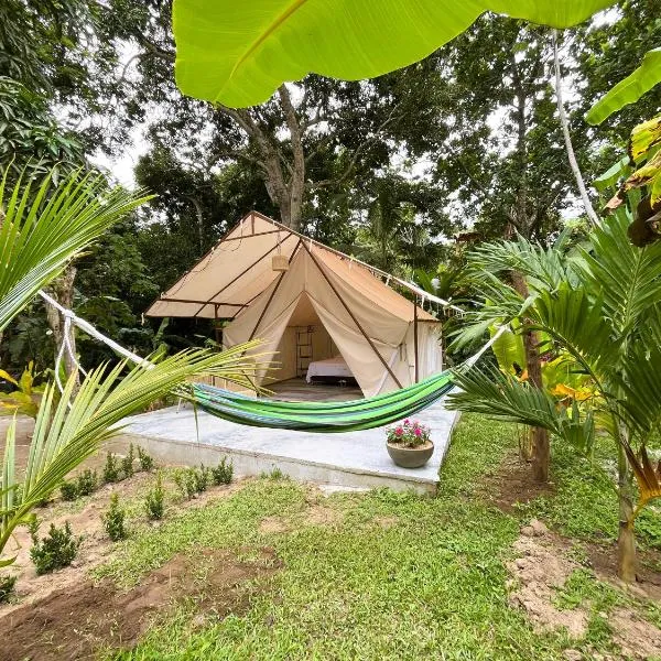 Glamping Jazayma Dentro del Parque Tayrona, hotel v destinaci El Zaino
