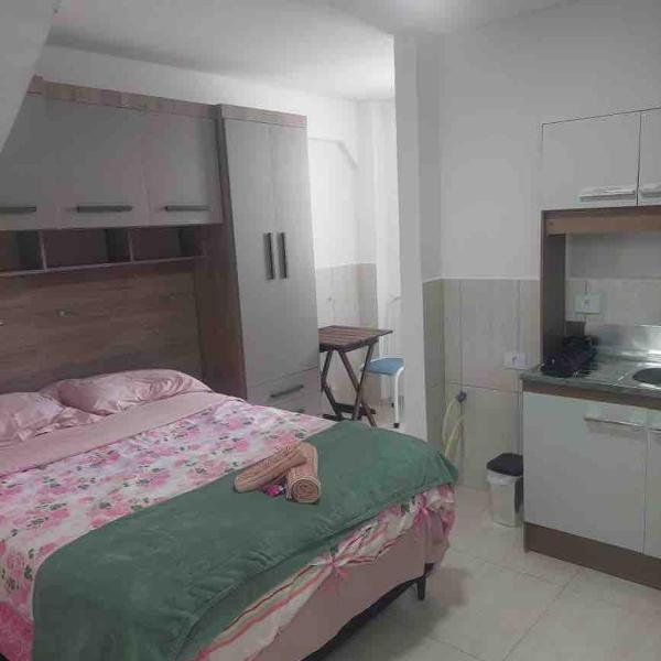 2 Studio Cama Queen Aeroporto a 8min com Garagem - Foto 3