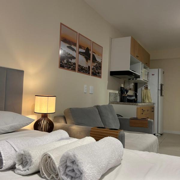 RESIDENCIAL SKYLUX Apartamento inteiro só pra você COZINHA COMPLETA próximo de tudo no CENTRO do Rio - Foto 3