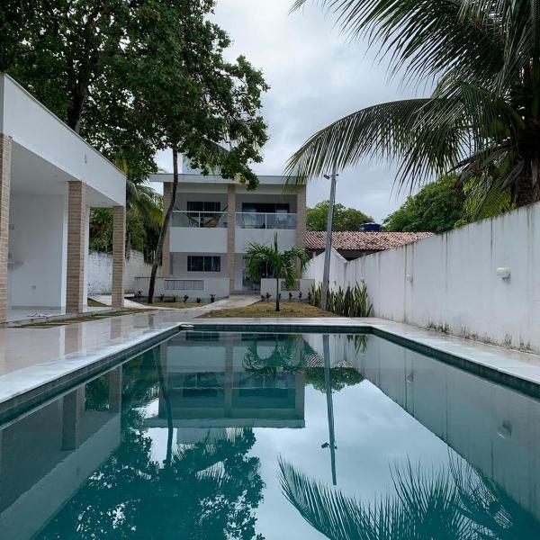Flat catuama a beira mar