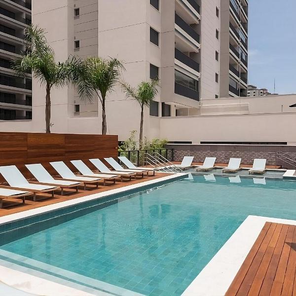 1708 Studio ampliado ao lado do Shopping Frei Caneca, Ar-condicionado, piscina com solarium, piscina aquecida coberta, academia, saunas e muito mais