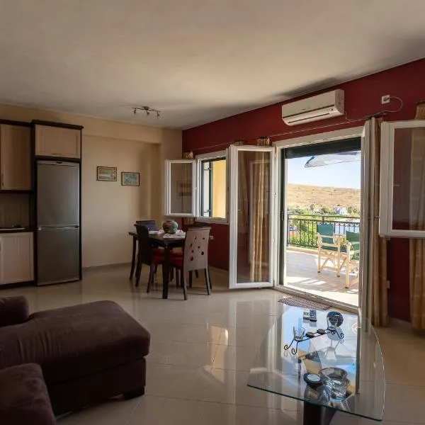Sea View Apartment Central Sigri Near Beach, hotel v destinaci Sígrion