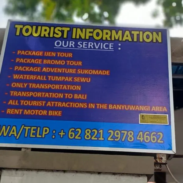Dannu's Homestay Ijen and Bromo Tour, hotel v destinaci Banyuwangi