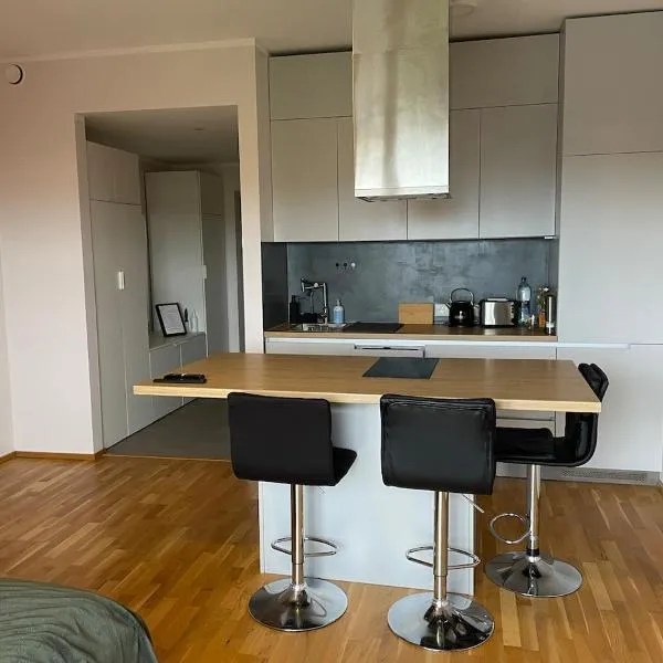 Kristalli Studio with amenities, free parking, hotel in Tartu