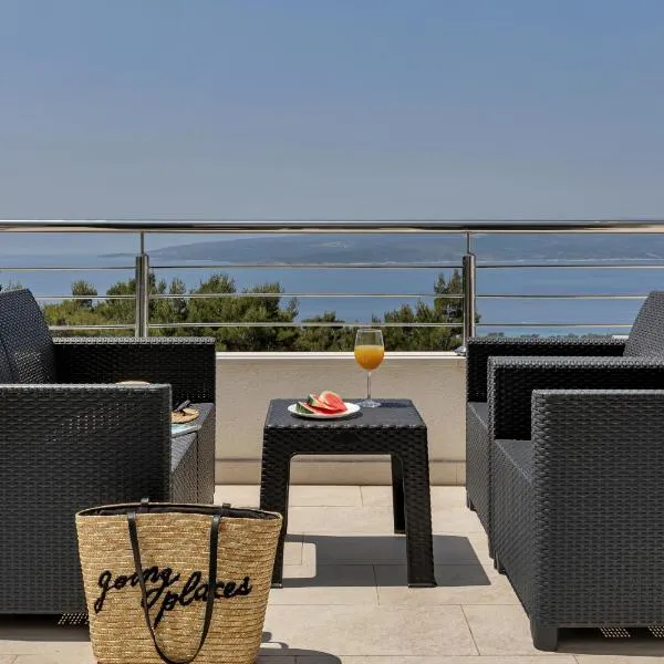 Villa la Perla, hotel in Baška Voda
