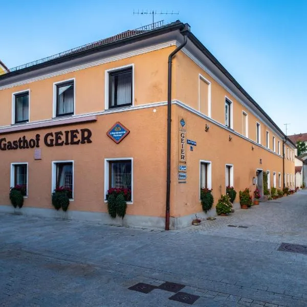 Gasthof Geier, hotel en Wörth an der Donau