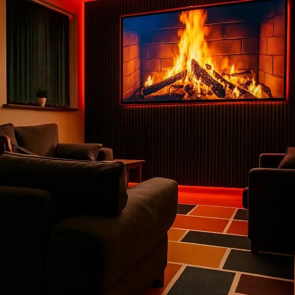 Lister Park Bradford 2bed Detached Cottage House Parking Cinema Screen Games Room, hotel v destinaci Bradford