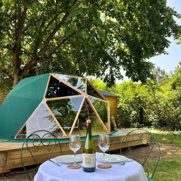 Le dôme en seine, proche Giverny, hotel v destinaci Moisson