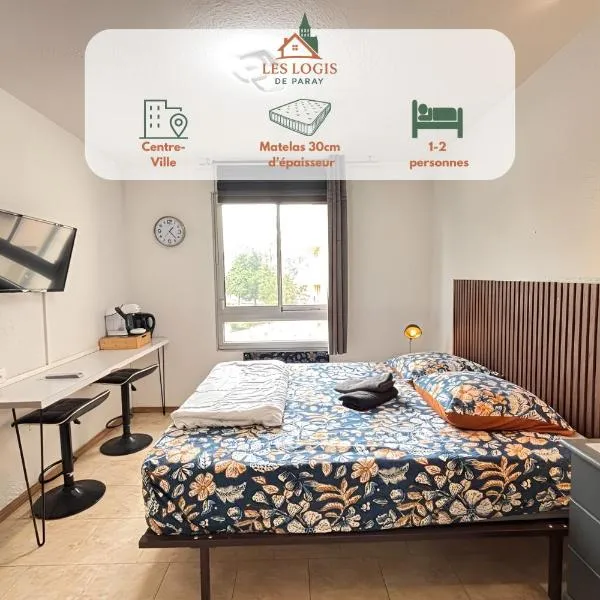Les Logis de Paray Appartement 201, hotel in Paray-le-Monial