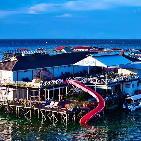 Aloha Mabul Scuba Lodge, hotel v destinaci Pulau Mabul 