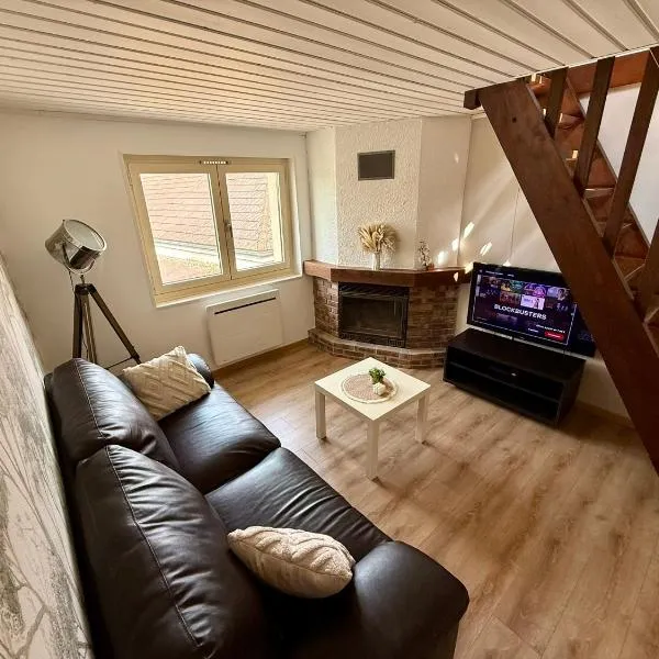 Appartement 3 chambres climatisé 100m2, hotel em Chaussin