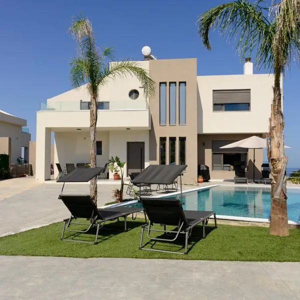 Aetheria Luxury Villa, hotel in Kalithies