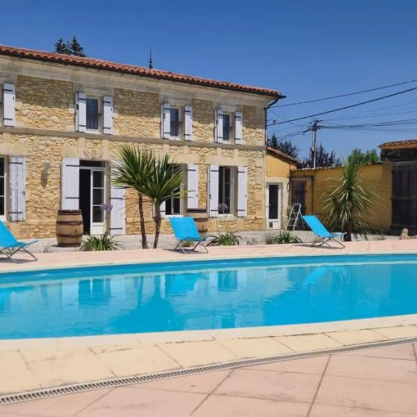 La Résidence du Vignoble L'Homme Cheval, hotel v destinaci Anglade