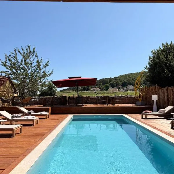 Hôtel Les Deux Chèvres Gevrey-Chambertin, hotell i Gevrey-Chambertin