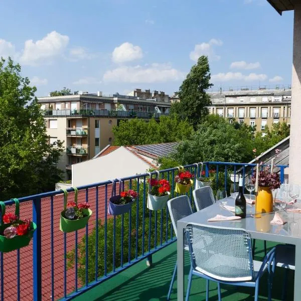 Gizella Terrace by Puskás, отель в Будапеште