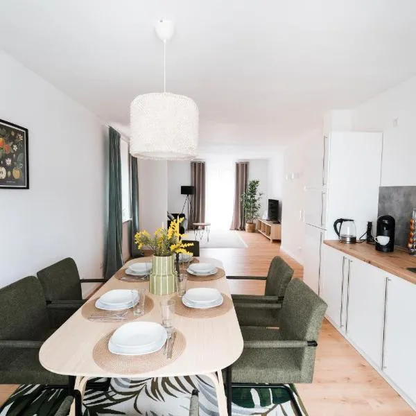 Modernes 3-Zimmer-Apartment - nähe Krankenhaus, Altstadt, Bahnhof - Parken, hotel v destinácii Amberg