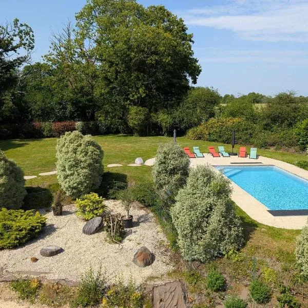 Domaine de Kerhallec, hôtel à Treffléan