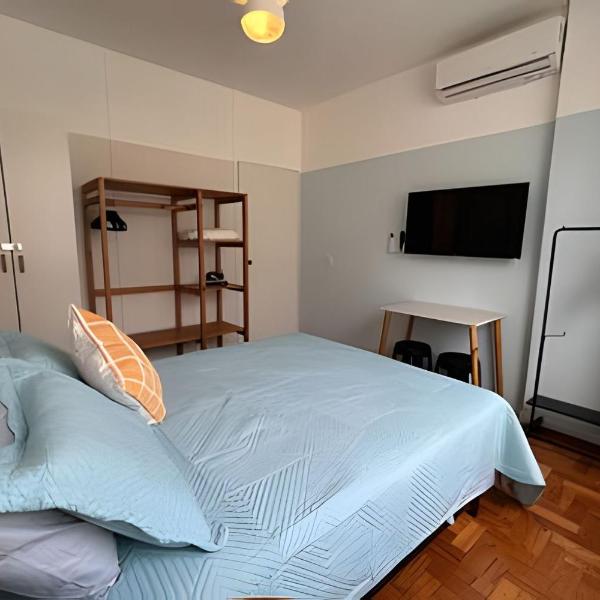 Studio Copacabana, 5min da praia, AC