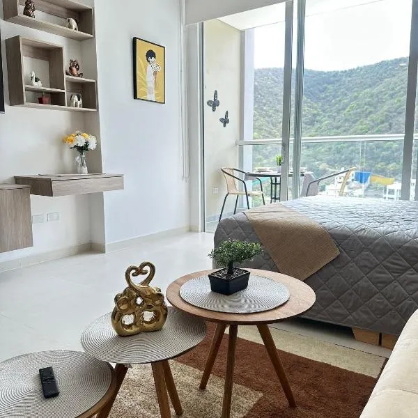 707 Chess Loft en Pozos Colorados, hotel in Santa Marta