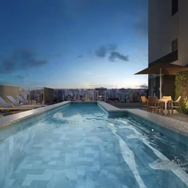 Studio com piscina e vista - Foto 4