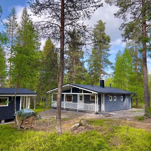 Riekonsoppi, two bedroom private cabin, hotel v mestu Pyhätunturi
