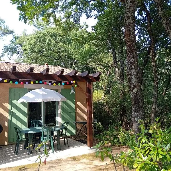 Mazet provençal climatisé 5 pers jardin et parking, hotel em Gaujac