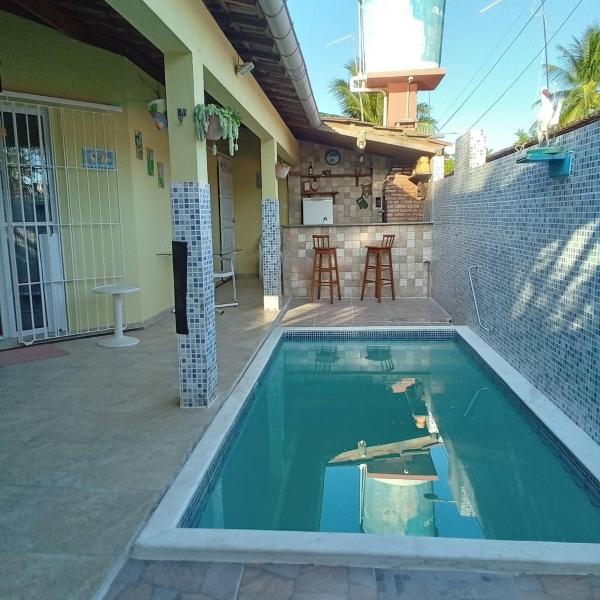 Casa com piscina e churrasqueira - Serrambi