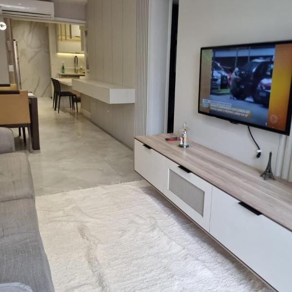 Apartamento de família Distante 150 metros do mar da Praia da Costa