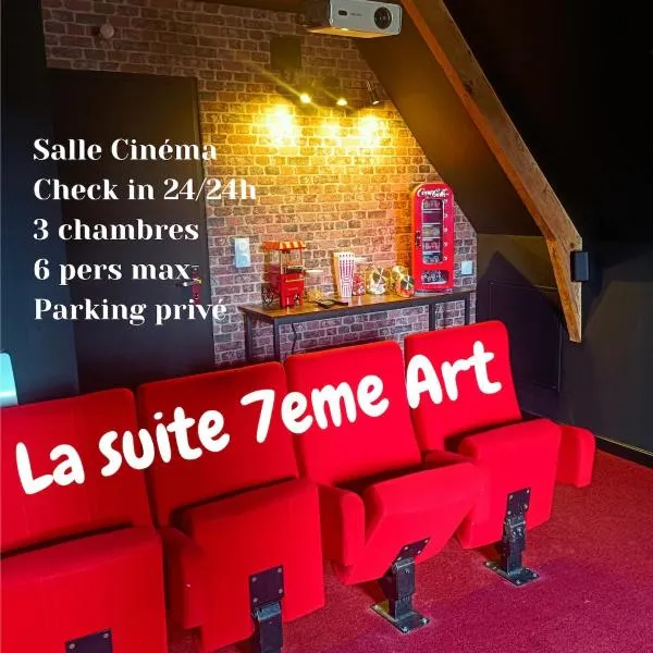 La suite du 7eme Art - 6 personnes, hotel em Orthez