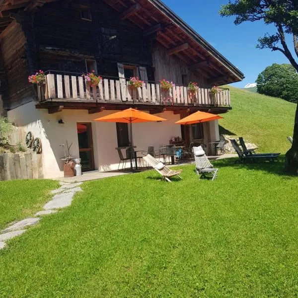 Aux fermes de la Croix, Maison d'hôtes, Spa, hotell sihtkohas Hauteluce