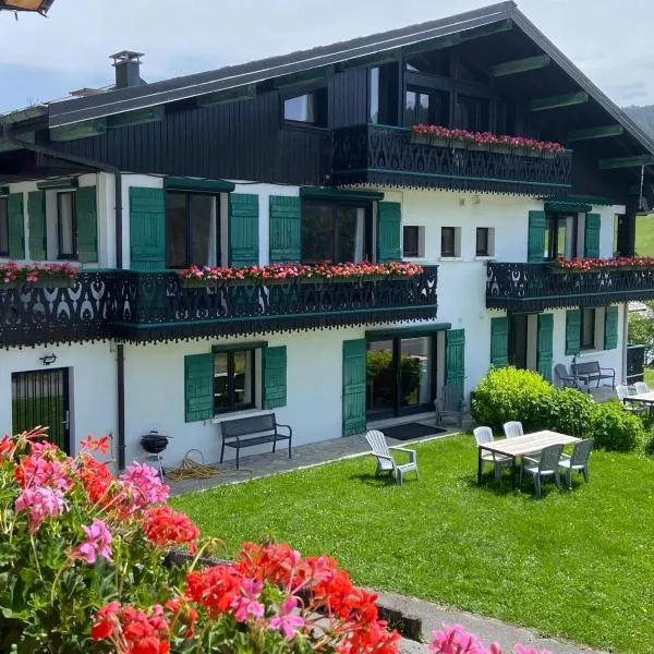 Chalet Fleur des Alpes 1，萊熱的飯店
