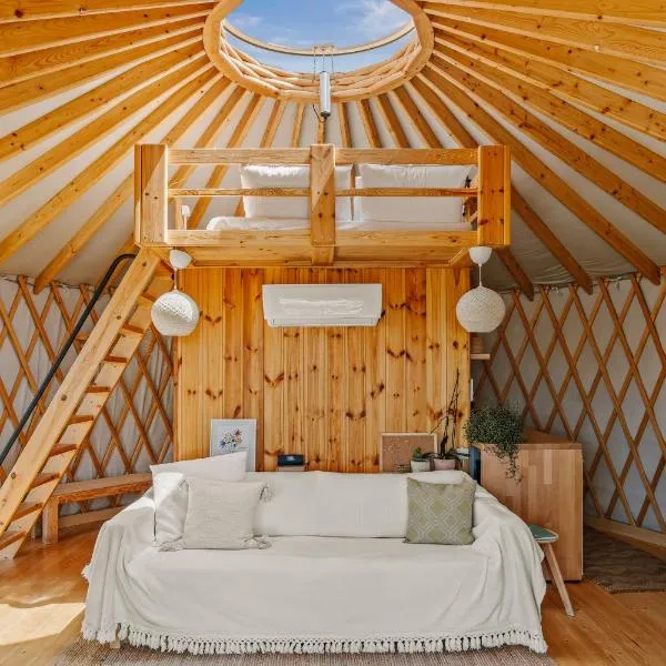 Tympáki में, होटल Yurt Kalamaki Seaside Glamping