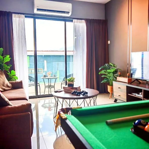 MHB509 Ipoh Manhattan Waterpark 3BR Suite by City Home Empire, hotel em Ipoh