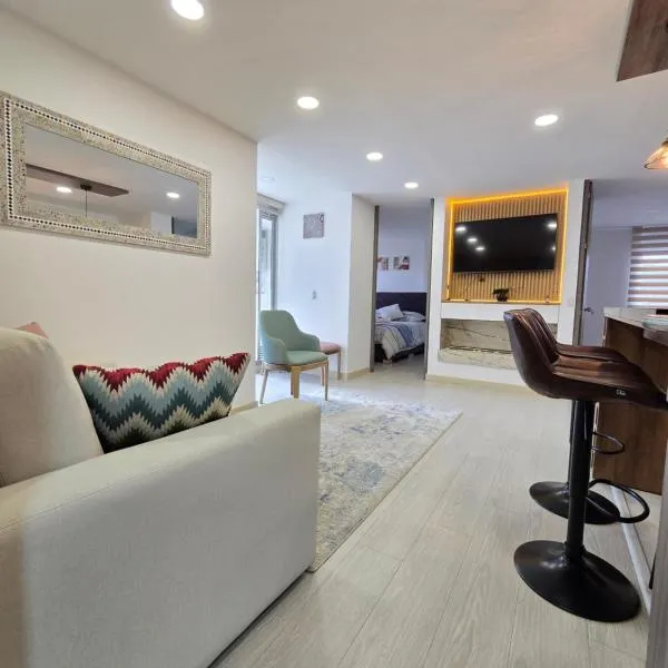 Apartamento de lujo frente al Lago Sochagota, hotel in Paipa