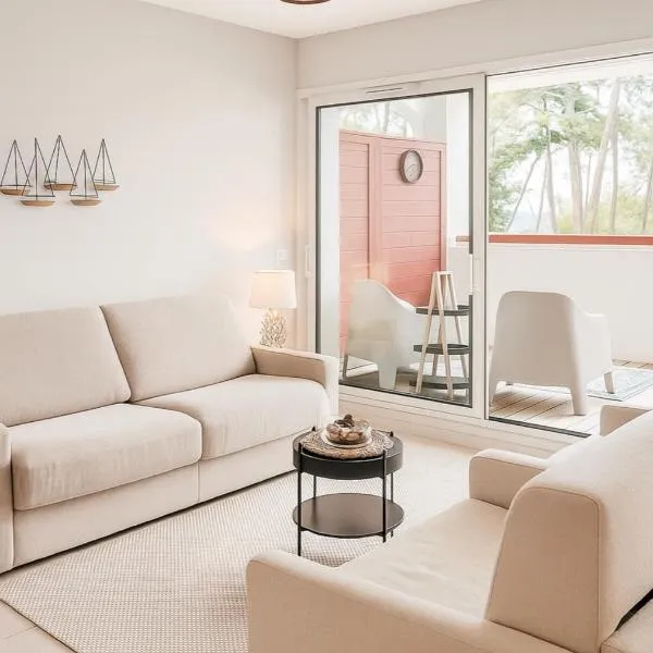 Happy Hossegor, plein centre avec vue sur lac et parc Rosny, hotel v destinaci Soorts-Hossegor
