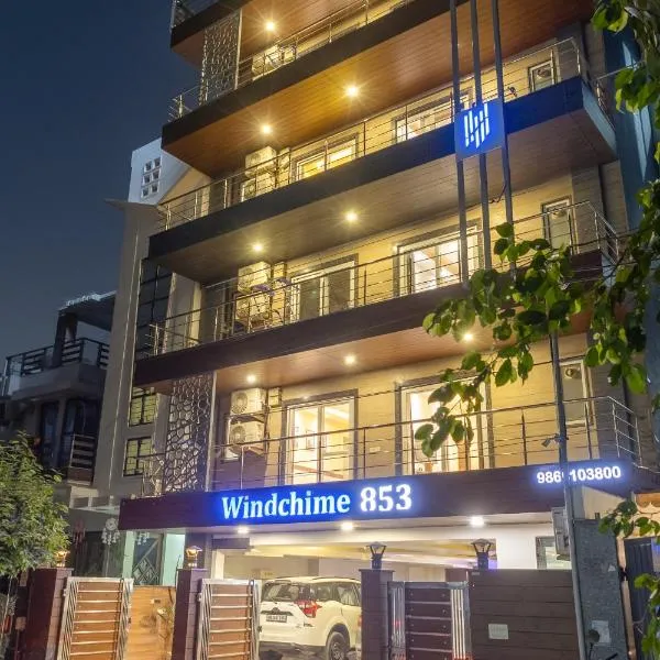 Windchime 853, hotelli kohteessa Gurgaon
