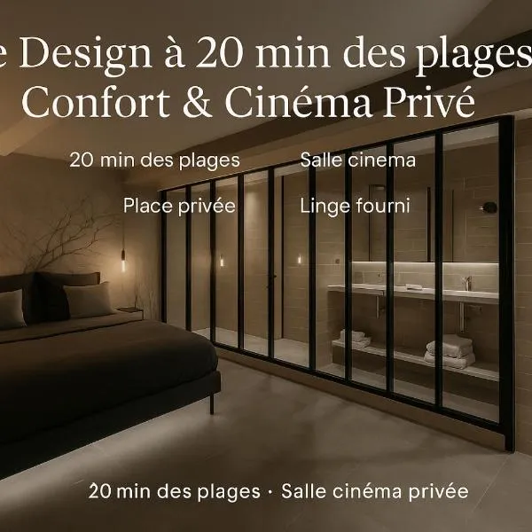 Maison tout équipée! Avec SALLE DE CINÉMA!!!, hotel v destinaci Le Pener