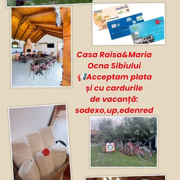 Casa Raisa & Maria, hotel a Ocna Sibiului