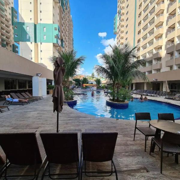 Hospedagem ao lado Thermas dos Laranjais no Enjoy Olímpia Park Resort para famílias