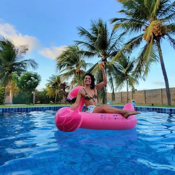 Sítio Sossego - a 5 min da Praia das Fontes, hotell sihtkohas Beberibe