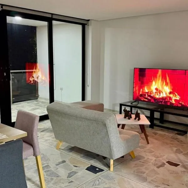 Apartamento en Paipa - Boyacá, hotel in Paipa