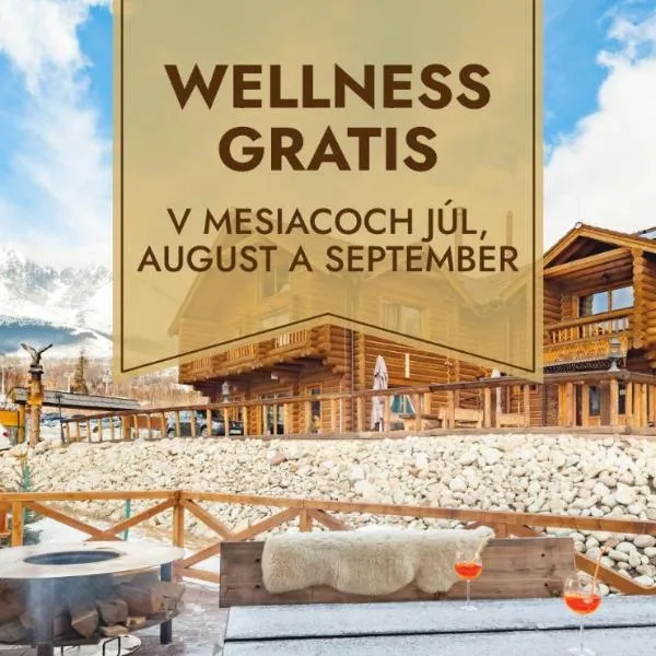 Wellness Cottage CEDER, hotel di Tatranska Lomnica