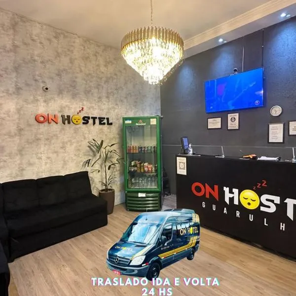 ON HOSTEL II Gru Aeroporto Translado 24 hs, hotel a Guarulhos