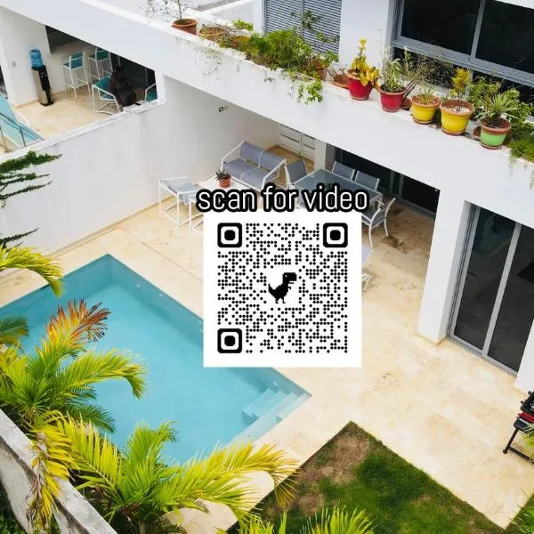 3 Bedroom Pool Villa 50M To The Beach, khách sạn ở Las Terrenas