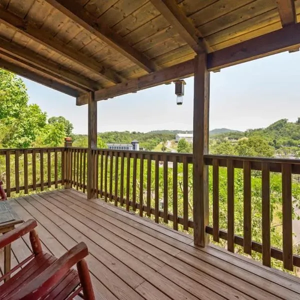 Location Smokies Log Cabin Hot Tub Fireplace, hotel en Pigeon Forge
