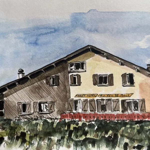 Hôtel Au Feu De Bois, hotel em Autrans